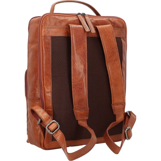 Spikes & Sparrow Bronco Rucksack Leder 40 cm Laptopfach