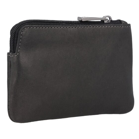 Greenland Nature Black Nappa Schlüsseletui RFID Leder 11,5 cm