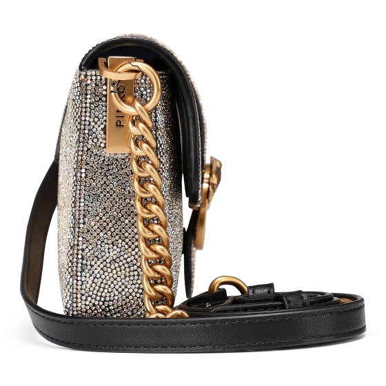 PINKO Love One Umhängetasche Leder 18 cm