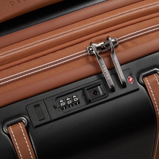 Delsey Paris Deauville 4 Rollen Kabinentrolley 55 cm mit Dehnfalte