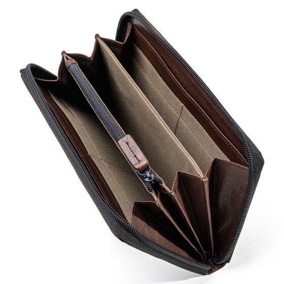 Farmhood Memphis Geldbörse RFID Schutz Leder 19.5 cm