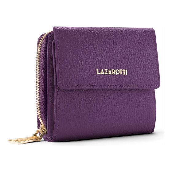 Lazarotti Bologna Leather Geldbörse Leder 12 cm