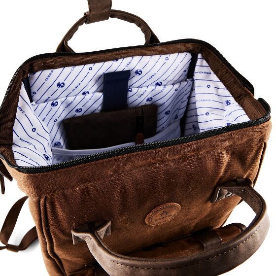 Cabaia Adventurer Waxed Cotton medium Daypack 41 cm Laptopfach
