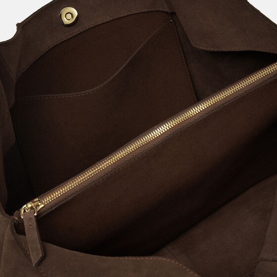 LES VISIONNAIRES Paz Essential Schultertasche Leder 46 cm