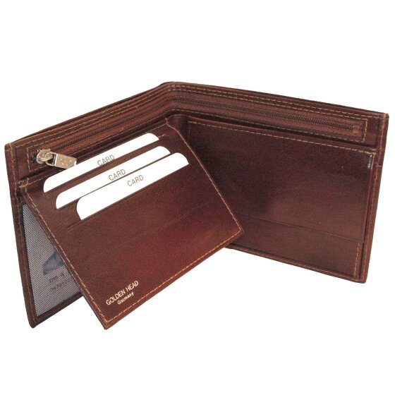Golden Head Colorado Geldbörse RFID Leder 12,5 cm