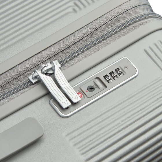 Roncato Airglam 4 Rollen Trolley M 68 cm mit Dehnfalte