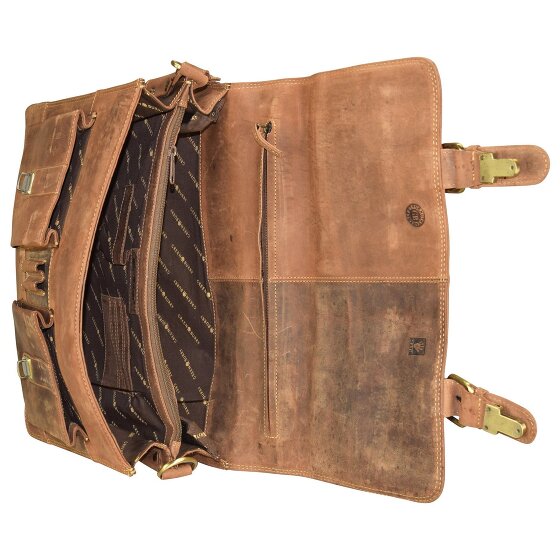 Greenburry Vintage Aktentasche Leder 40 cm Laptopfach Greenburry Vintage Aktentasche Leder 40 cm Laptopfach
