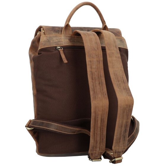 Greenburry Vintage Daypack Leder 40 cm Laptopfach Greenburry Vintage Daypack Leder 40 cm Laptopfach