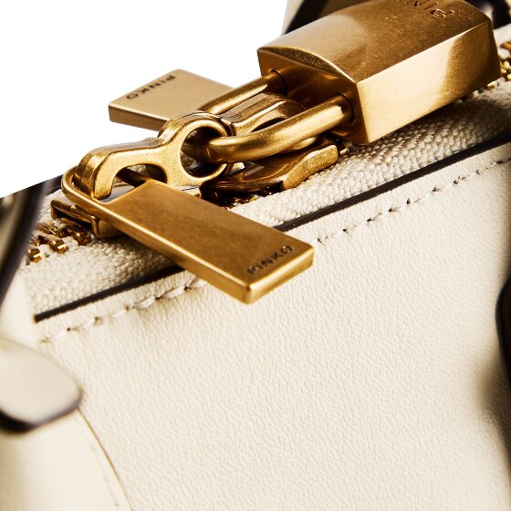 PINKO Bowling Bag Handtasche Leder 21 cm