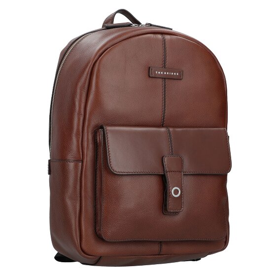 The Bridge Biagio Business-Rucksack Leder 41 cm Laptopfach