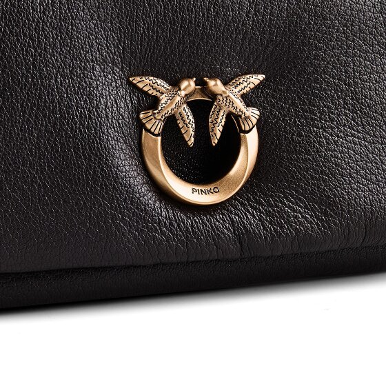 PINKO Love Soft Schultertasche Leder 22 cm