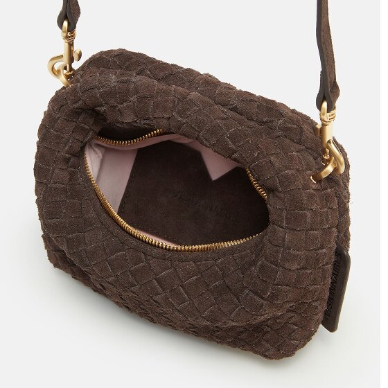 LES VISIONNAIRES Greta Micro weave Handtasche Leder 20 cm