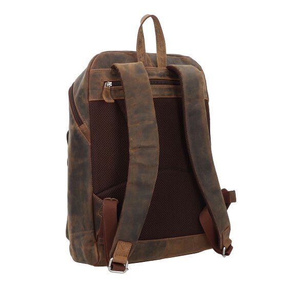 Plevier Hertz Daypack Leder 45 cm Laptopfach