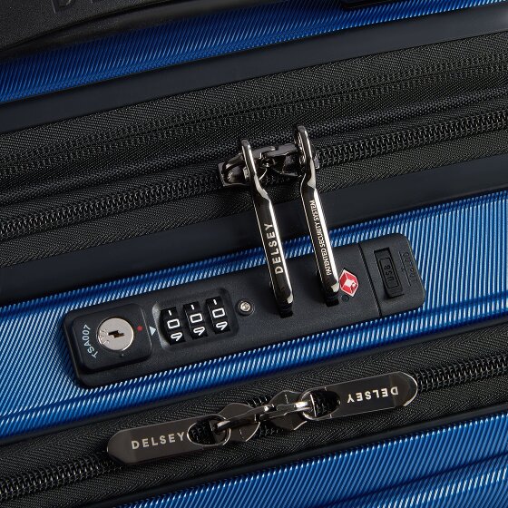 Delsey Paris Shadow 5.0 4 Rollen Kabinentrolley 55 cm Laptopfach mit Dehnfalte