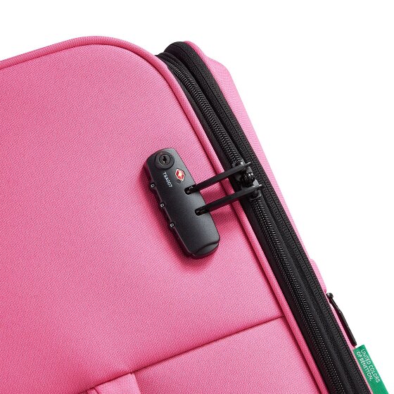 Delsey Paris x United Colors of Benetton BE 4-Rollen Trolley L 76 cm mit Dehnfalte