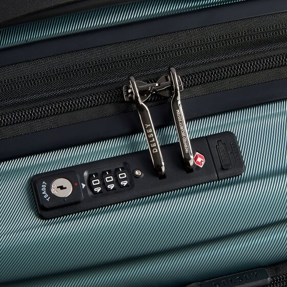 Delsey Paris Shadow 5.0 4-Rollen Kabinentrolley 55 cm Laptopfach mit Dehnfalte