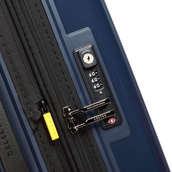 Delsey Paris Lutece Se 4 Rollen Kabinentrolley 55 cm mit Dehnfalte