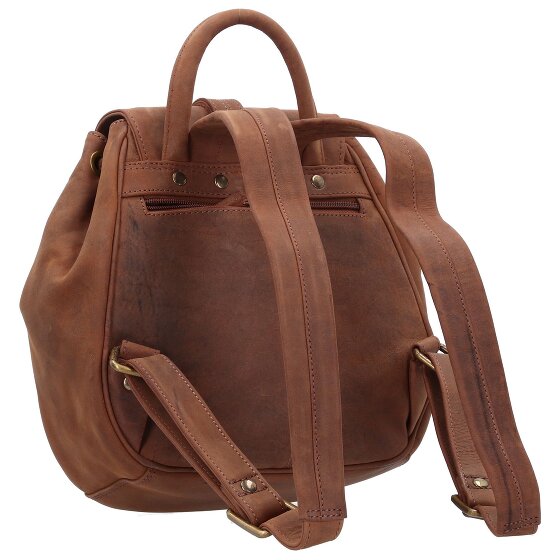 Greenland Nature Montenegro City Rucksack RFID Leder 25 cm