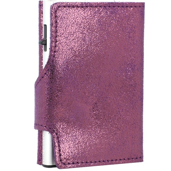 Tru Virtu Click & Slide Kreditkartenetui RFID Leder 6,5 cm