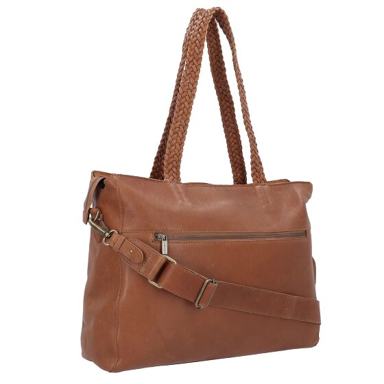 Cowboysbag Oily Cow Bushton Schultertasche Leder 40 cm