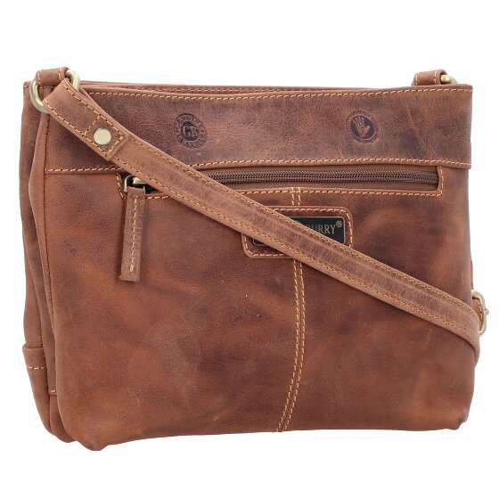Greenburry Vintage Umhängetasche Leder 25 cm