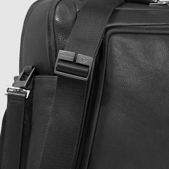Piquadro Carl Aktentasche Leder 41 cm Laptopfach
