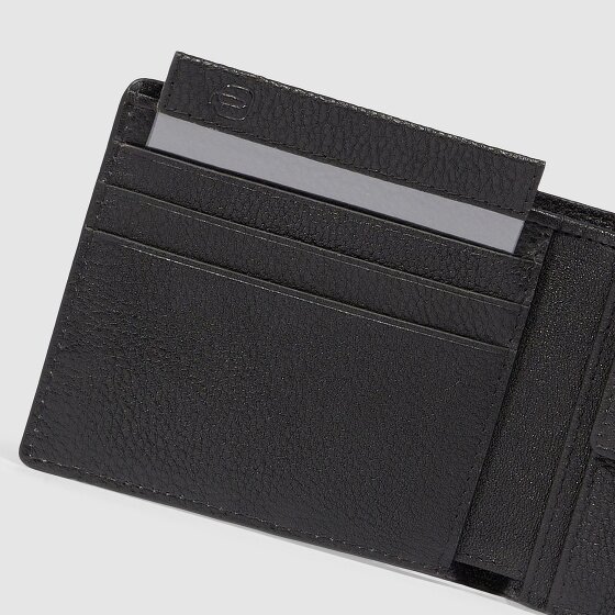 Piquadro Hedley Geldbörse RFID Schutz Leder 11 cm