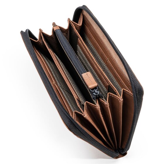 Farmhood Nashville Geldbörse RFID Schutz Leder 19.5 cm