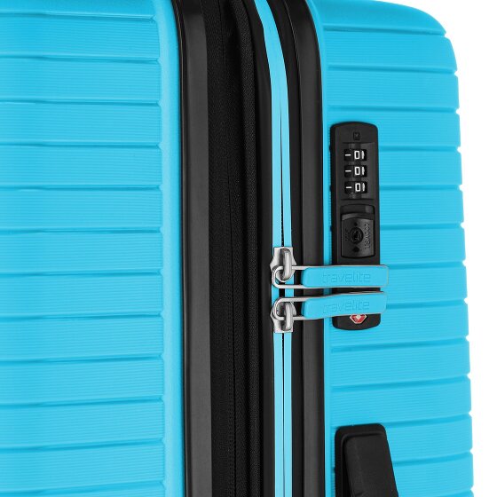 Travelite Orbita 4 Rollen Trolley 67 cm mit Dehnfalte