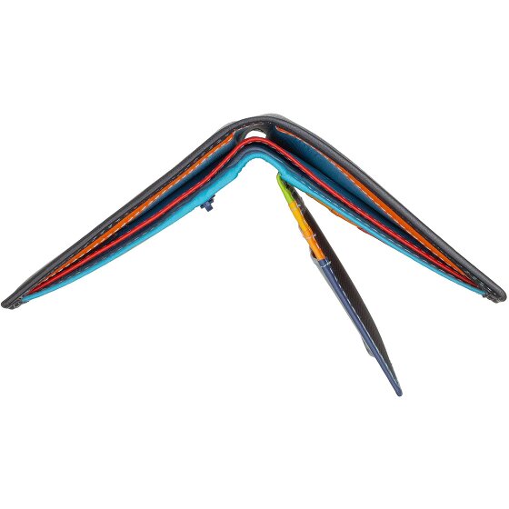 DuDu Tiberio Geldbörse RFID Schutz Leder 9.5 cm