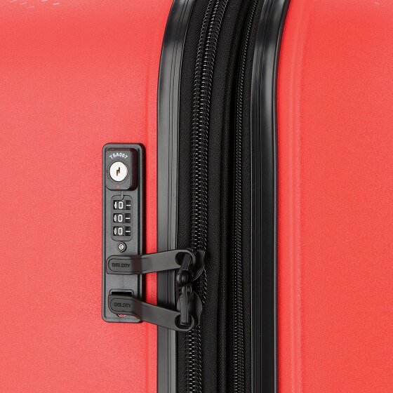 Delsey Paris Belmont Plus 4 Rollen Trolley XL 83 cm mit Dehnfalte