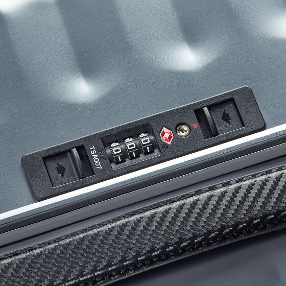 Roncato Uno Aluminium 4 Rollen Kabinentrolley 55 cm