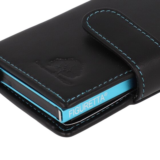 Greenburry Nappa Kreditkartenetui RFID Schutz Leder 7 cm