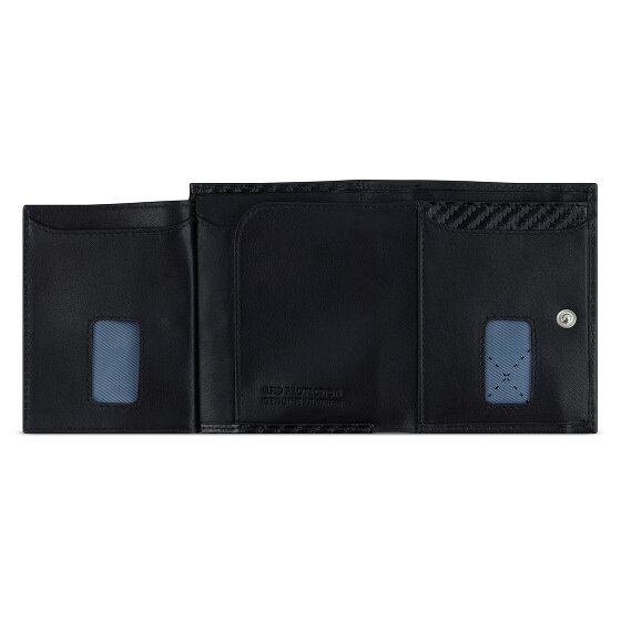 bugatti Secure Slim Geldbörse RFID Schutz Leder 8 cm