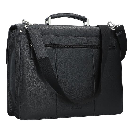 Leonhard Heyden Berlin Aktentasche Leder 40 cm Laptopfach