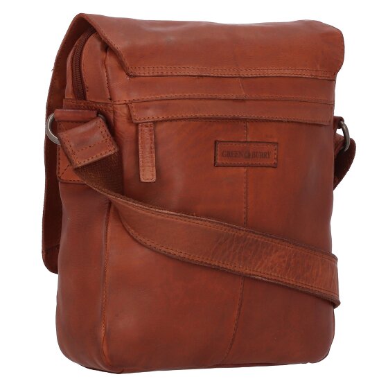 Greenburry Vintage Umhängetasche Leder 23 cm