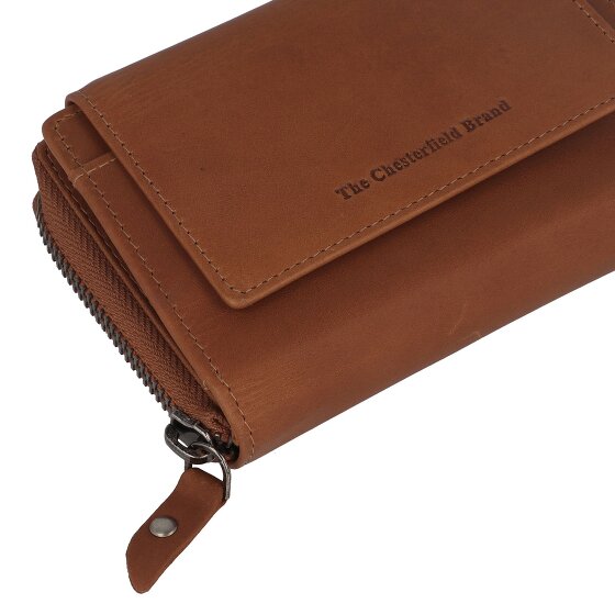 The Chesterfield Brand Wax Pull Up Geldbörse RFID Schutz Leder 13.5 cm