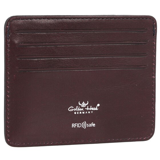 Golden Head Colorado Kreditkartenetui RFID Schutz Leder 10 cm