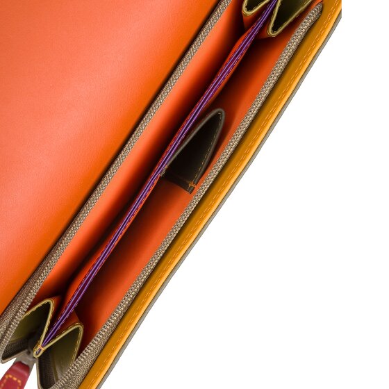 Mywalit Tri-fold Zip Wallet Geldbörse Leder 17 cm
