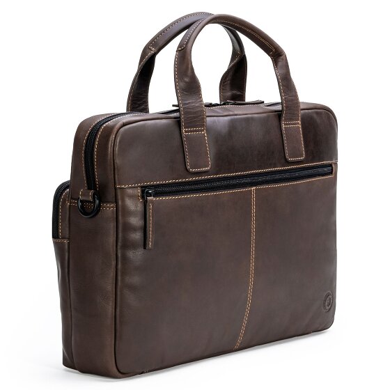 Farmhood Nashville Aktentasche Leder 39 cm Laptopfach