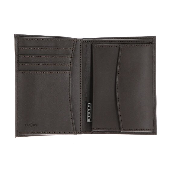 oxmox Leather Geldbörse RFID Schutz Leder 10 cm