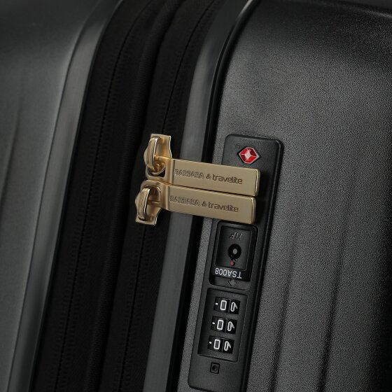 Travelite Barbara Novelty 4 Rollen Trolley 65 cm mit Dehnfalte