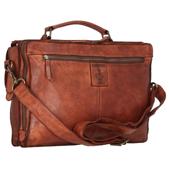 Harbour 2nd Cool Casual Bodil Aktentasche Leder 35 cm Laptopfach