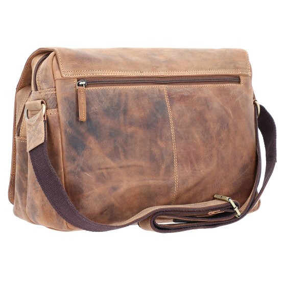Greenburry Vintage Umhängetasche Leder 30 cm