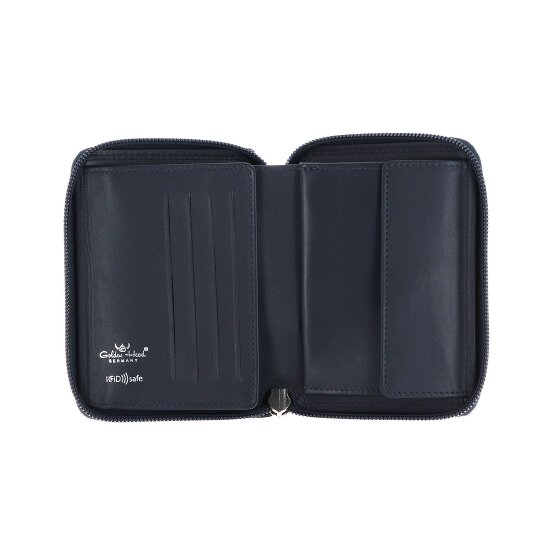 Golden Head Polo Geldbörse RFID Schutz Leder 12.5 cm