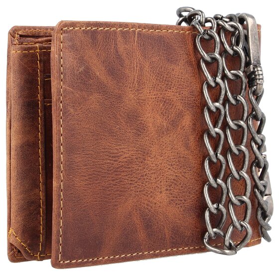 Greenburry Rebel Rider Biker Geldbörse Leder 13 cm