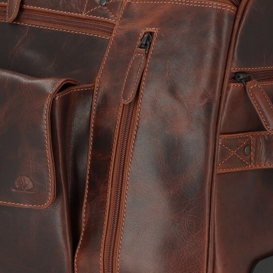 Greenburry Rugged 2 Rollen Reisetasche Leder 53 cm