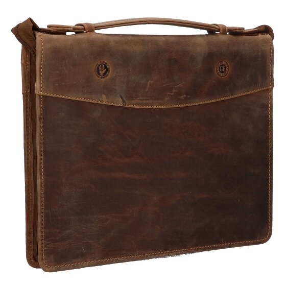Greenburry Vintage Ringmappe Leder 34 cm