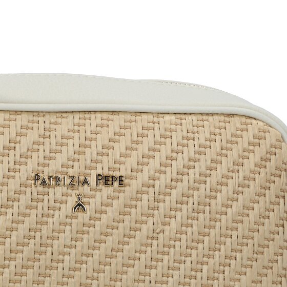 Patrizia Pepe Straw Umhängetasche 22 cm