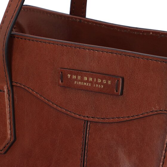 The Bridge Gloria Schultertasche Leder 36 cm